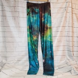 Online Legging Store galaxy print leggings